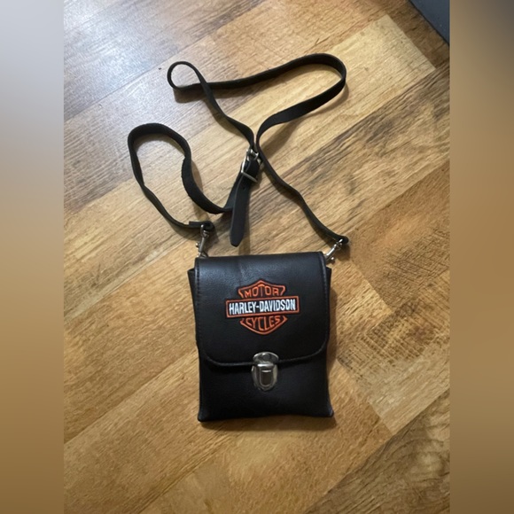 HarleyDavidson Bags Harley Davidson Leather Crossbody Bag Poshmark